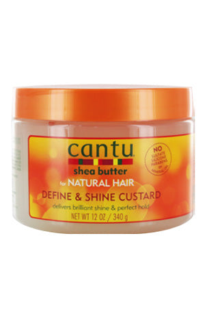 CANTU Shea Butter Define & Shine Custard (12oz), Sareya Beauty Supply Store in Calgary Alberta Canada